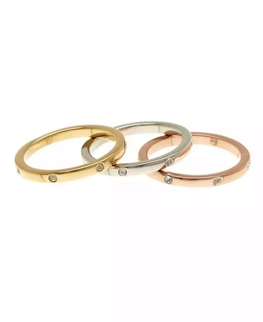 商品ADORNIA|Three Band Dotted Eternity Band Set, 3 Pieces,价格¥195,第1张图片