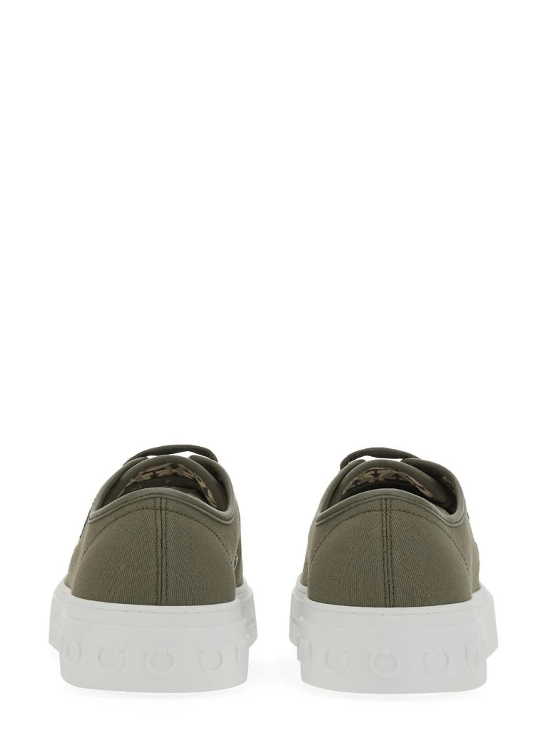 商品Salvatore Ferragamo|Ferragamo Low Sneaker With Logo,价格¥3639,第2张图片详细描述