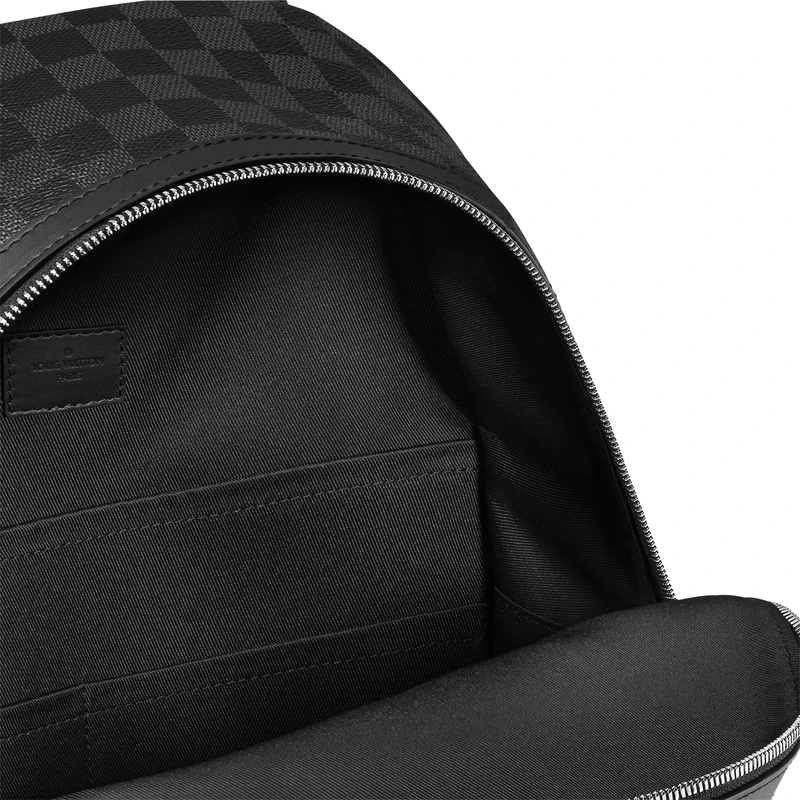 LV/路易威登 男士黑色帆布双肩包 商品