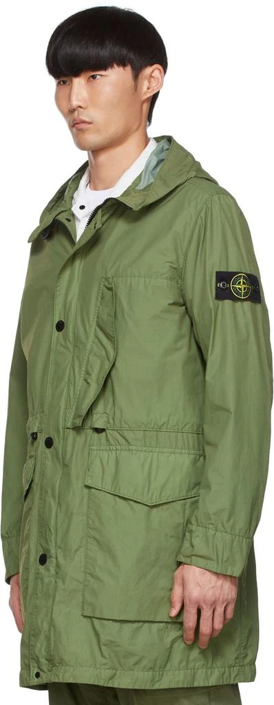 商品Stone Island|Khaki Naslan Coat,价格¥4753,第4张图片详细描述