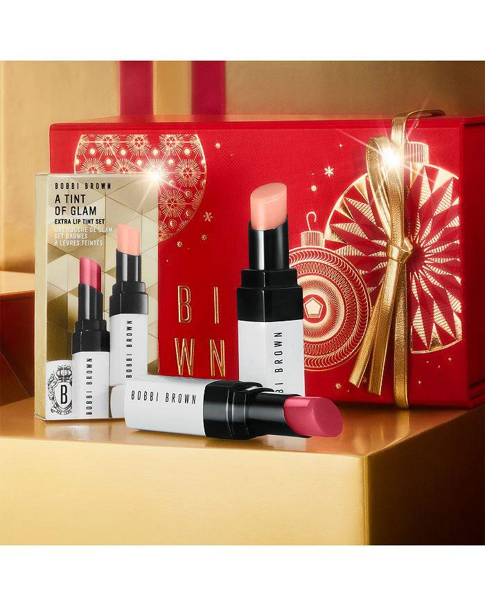 商品Bobbi Brown|A Tint of Glam Hydrating Extra Lip Tint Duo Set ($70 value),价格¥270,第2张图片详细描述