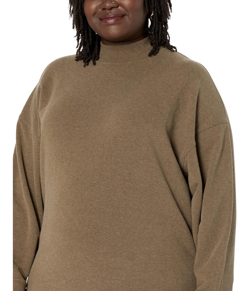 Cozy Long Sleeve Sweatshirt Dress商品第3张图片规格展示
