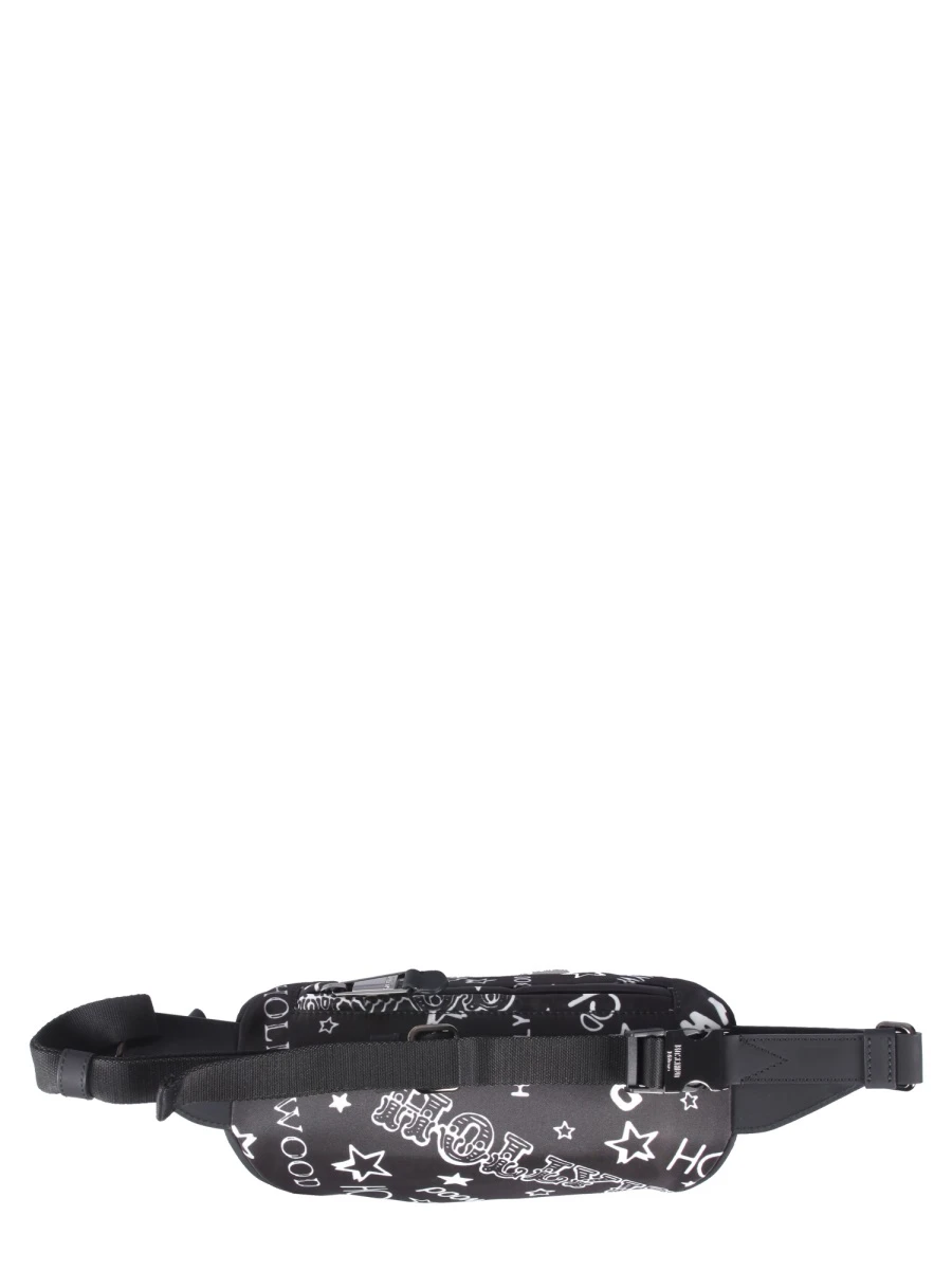 商品【商品预售7天】 Moschino|Moschino 男士腰包 771782171555 黑色,价格¥2162,第3张图片详细描述