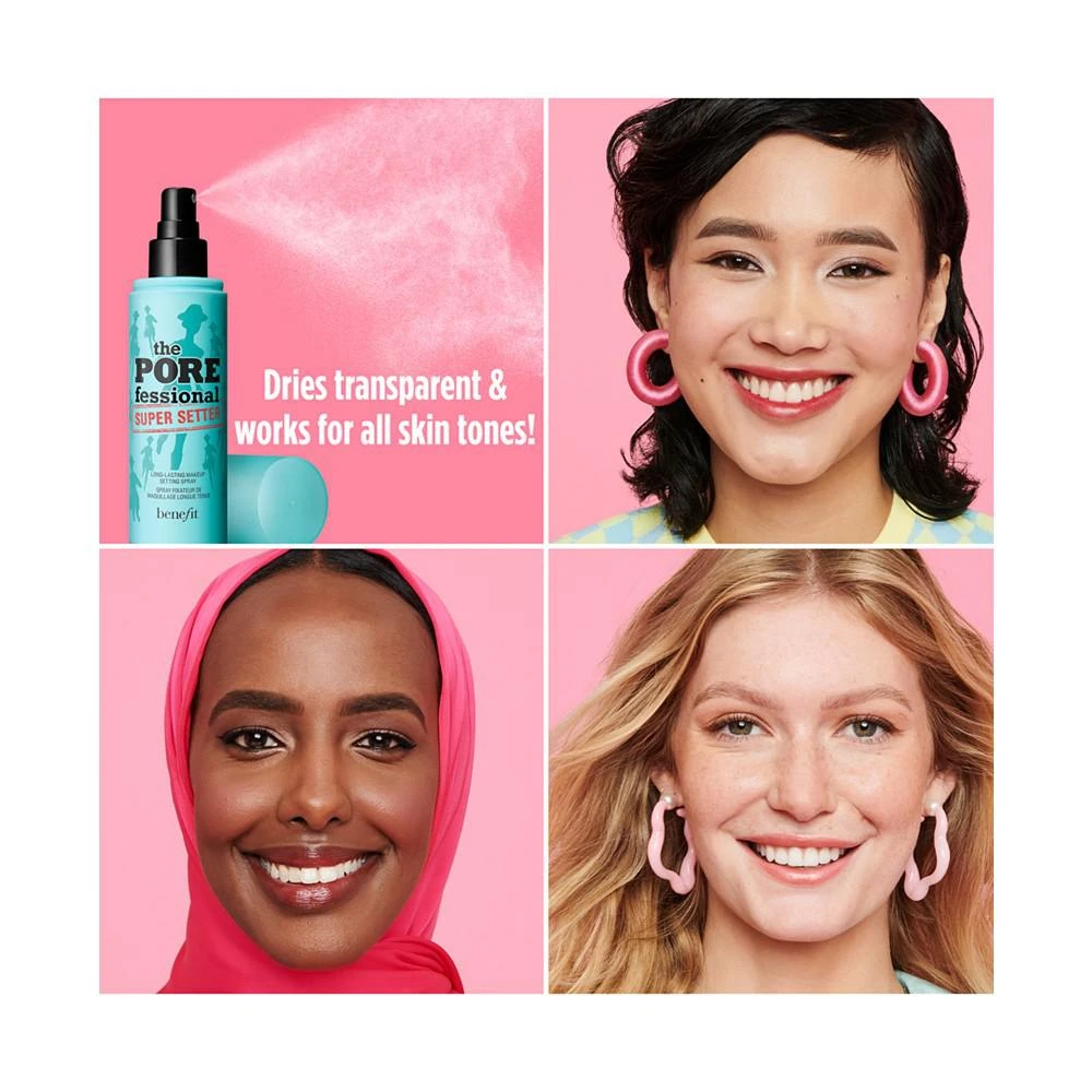 商品Benefit Cosmetics|The POREfessional Super Setter Pore-Minimizing Setting Spray Mini,价格¥112,第4张图片详细描述