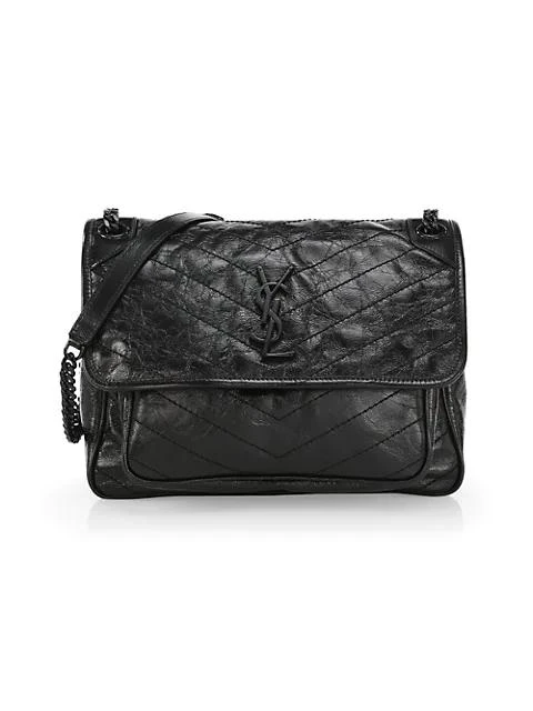 商品Yves Saint Laurent|Medium Niki Leather Crossbody Bag,价格¥24245,第1张图片