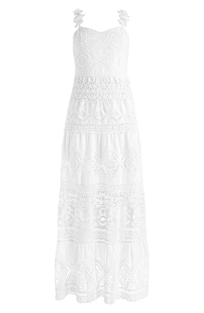 商品Alice + Olivia|Alora Embroidered Linen & Cotton Dress,价格¥1305,第5张图片详细描述