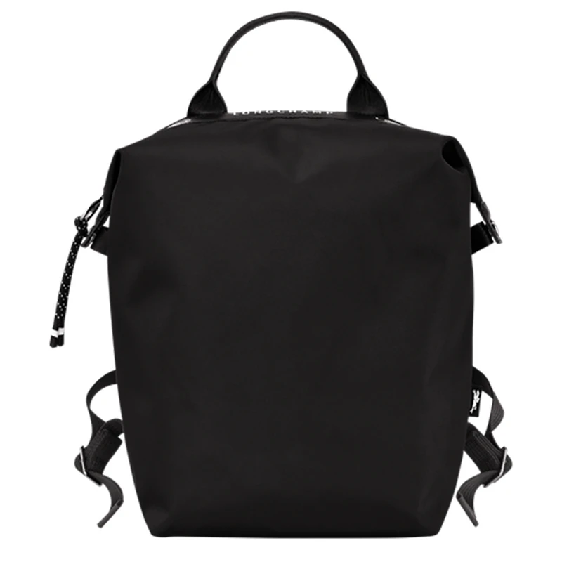 商品Longchamp|【现货】珑骧 男士黑色再生聚酰胺帆布背包10166HSR001,价格¥2360,第1张图片
