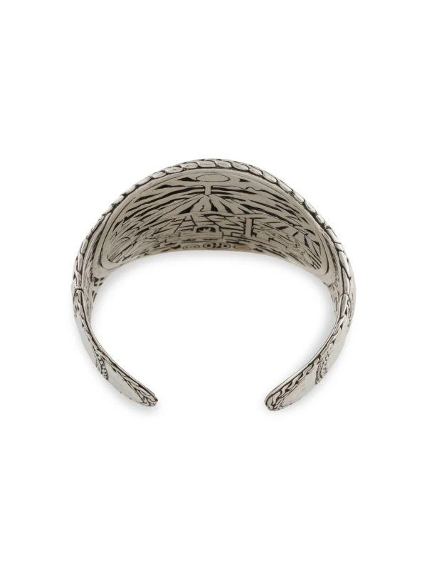 商品[二手商品] John Hardy|John Hardy Vintage 22K Yellow Gold Hammered Cuff Bracelet,价格¥17993,第2张图片详细描述