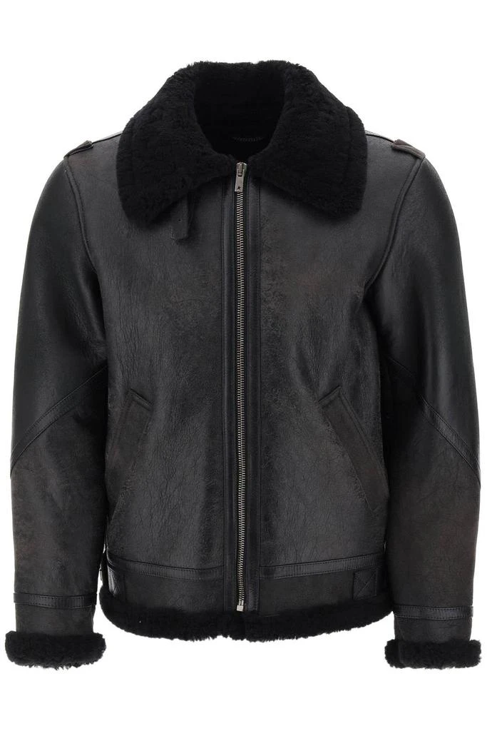 商品Golden Goose|Arvel merino shearling jacket,价格¥6947,第1张图片