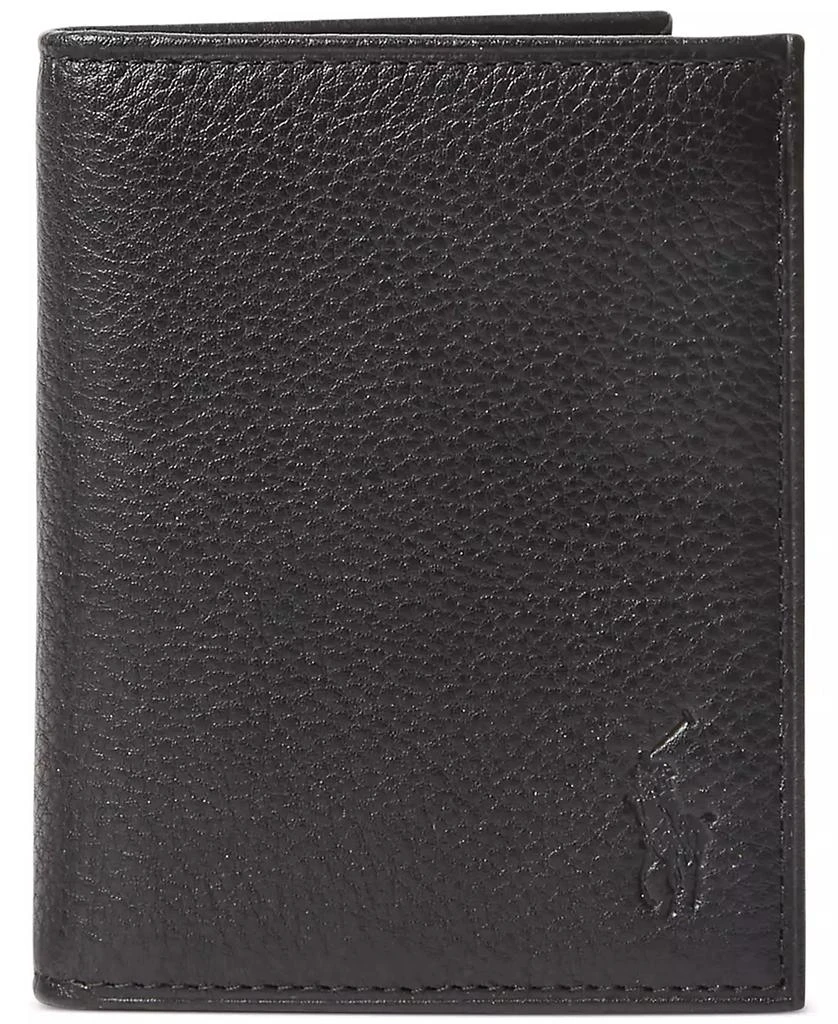 商品Ralph Lauren|Men's Pebbled Leather Billfold,价格¥742,第1张图片