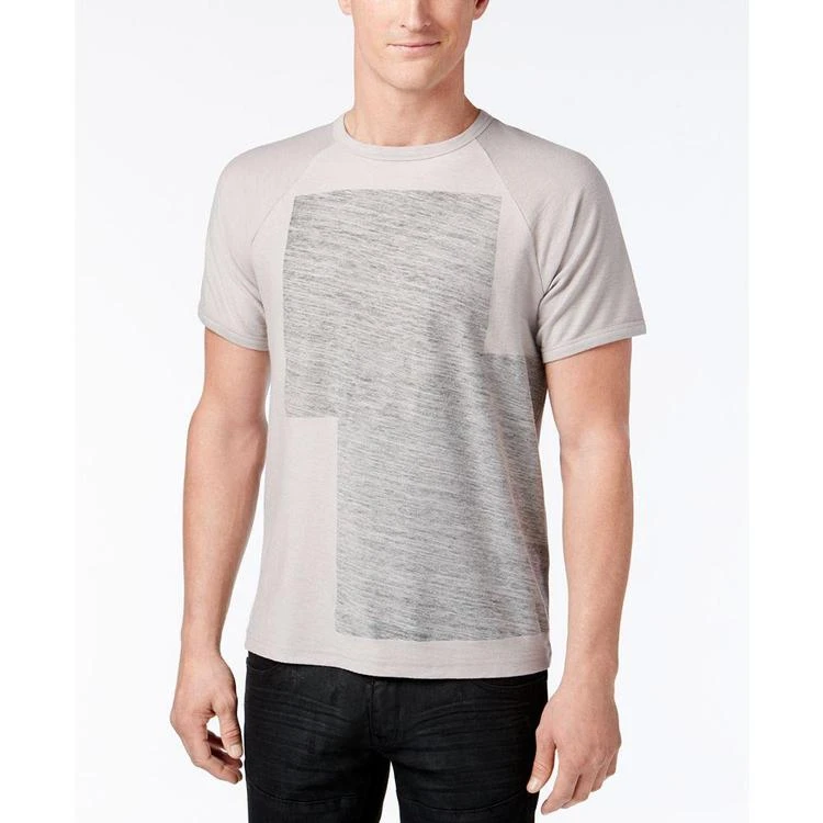 商品INC International|Men's Textured Print T-Shirt, Only at Macy's,价格¥88,第1张图片