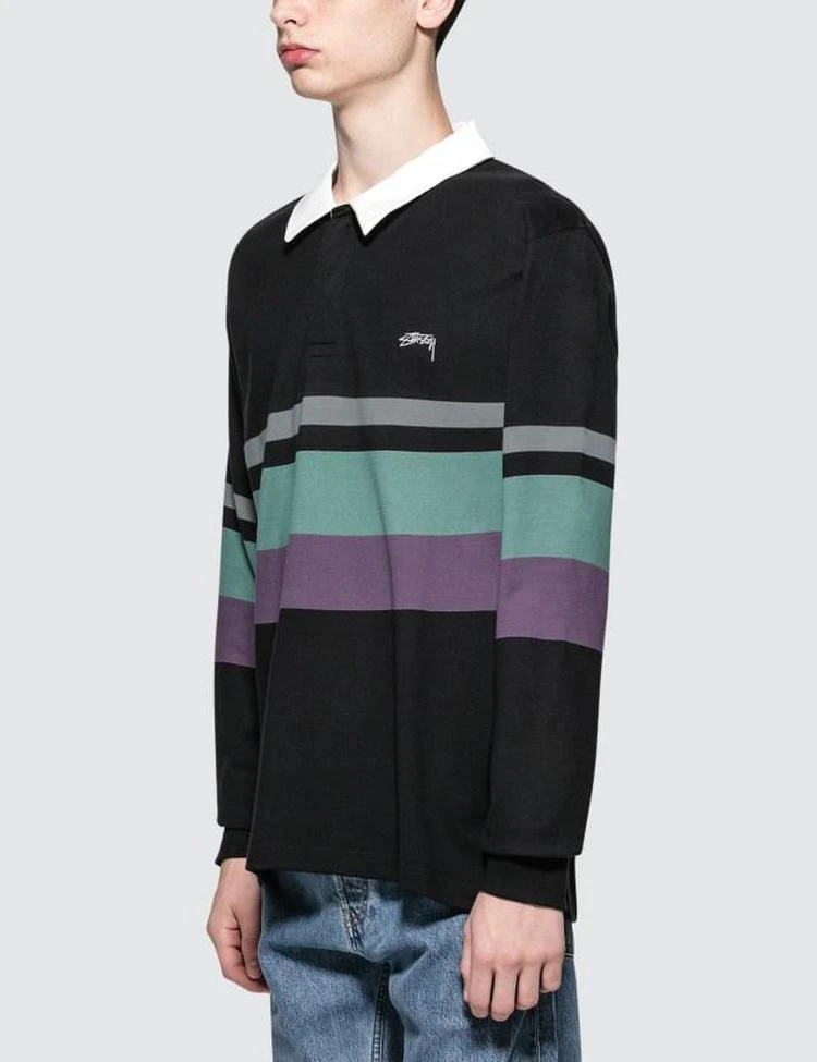 商品[二手商品] STUSSY|Lucas Stripe L/S Rugby,价格¥638,第2张图片详细描述