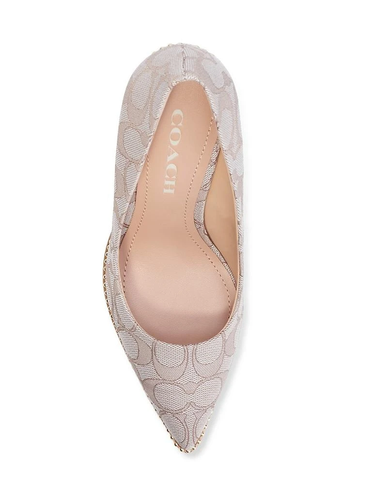 商品Coach|Waverly Jacquard Pumps,价格¥548,第5张图片详细描述