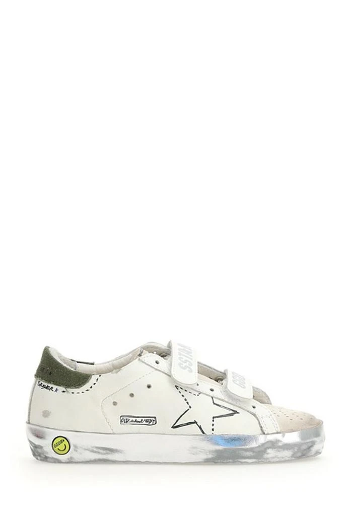Golden Goose Kids Golden Goose Kids Star Patch Touch-Strap Sneakers 1