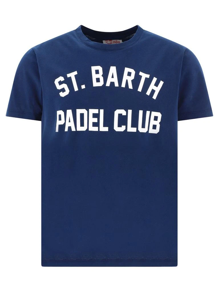 商品Mc2 Saint Barth|Mc2 Saint Barth Padel Club Printed Crewneck T-Shirt,价格¥487,第1张图片