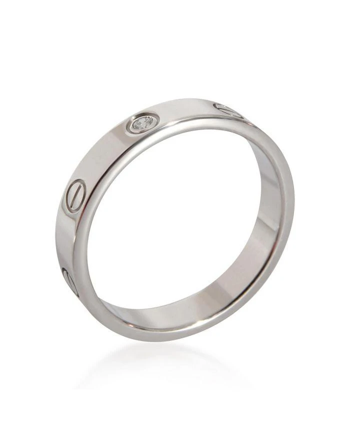商品[二手商品] Cartier|LOVE Diamond Wedding Band in 18K White Gold,价格¥13097,第3张图片详细描述