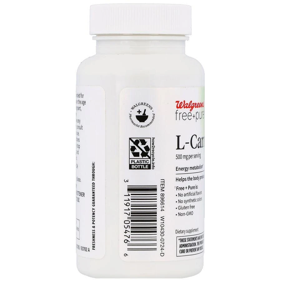 L-Carnitine 500 mg Capsules 商品