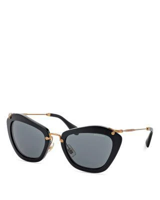 商品Miu Miu|10NS 太阳镜, 55mm,价格¥3109,第3张图片详细描述
