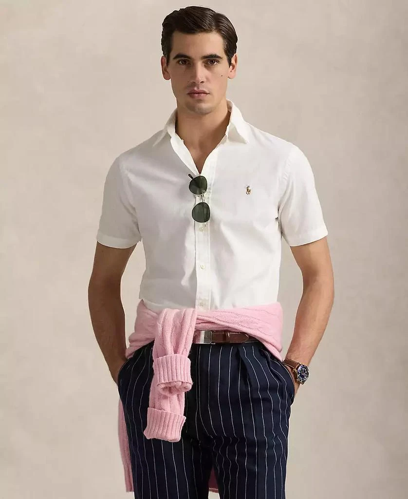 商品Ralph Lauren|Men's Classic-Fit Chambray Shirt,价格¥878,第1张图片