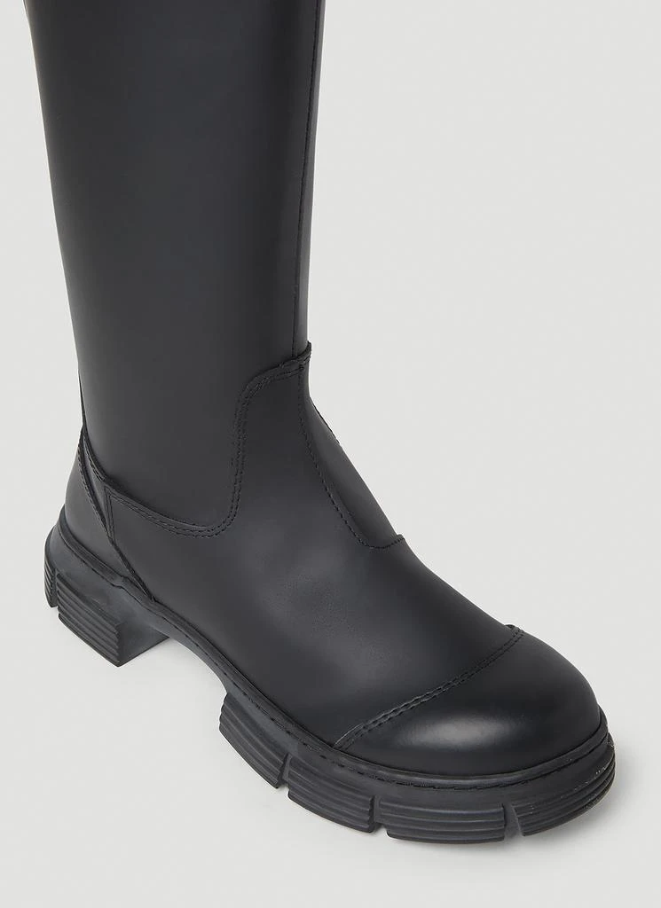 商品Ganni|Rubber Country Boots,价格¥1247,第5张图片详细描述