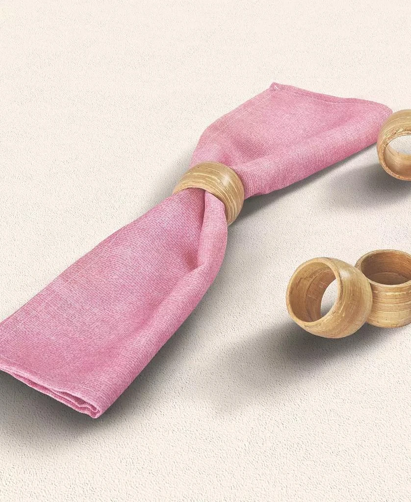 商品J Queen New York|Tropics Bamboo Napkin Ring 4 Pc Set,价格¥358,第2张图片详细描述