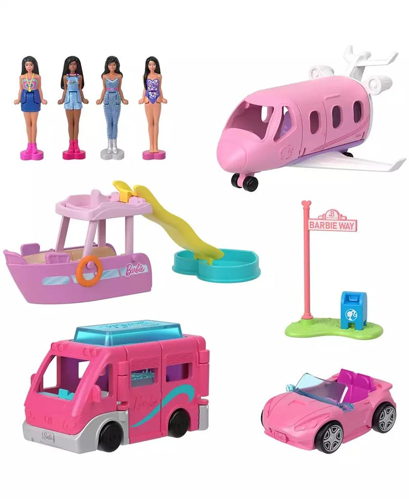 商品Barbie|Mini BarbieLand 4-Pack Doll Vehicle Set,价格¥155,第5张图片详细描述