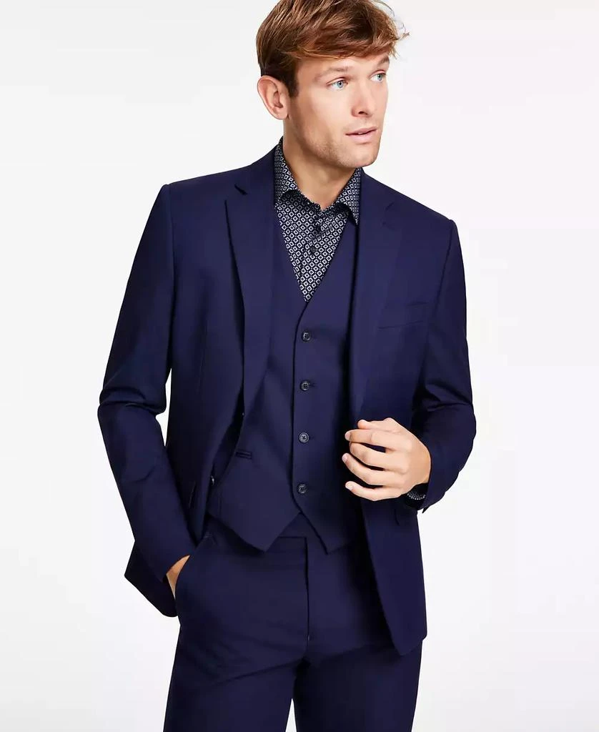 商品Alfani|Men's Classic-Fit Stretch Solid Suit Jacket, Created for Macy's,价格¥558,第1张图片