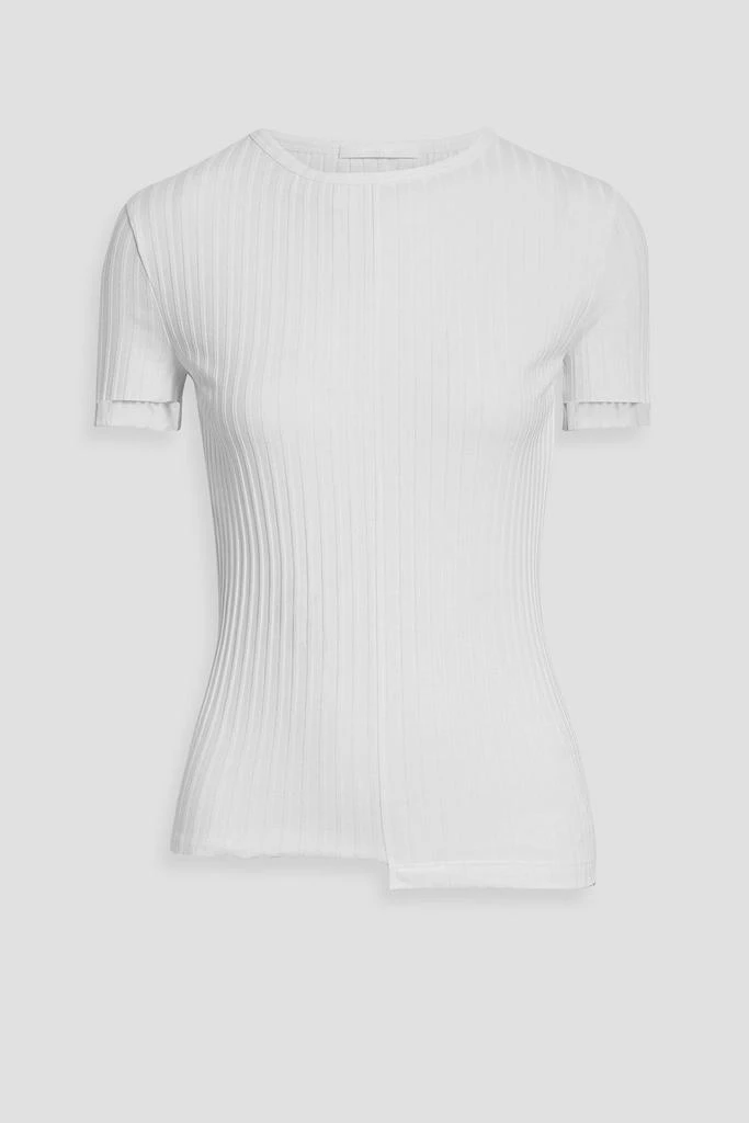 商品Helmut Lang|Ribbed Pima cotton-blend jersey top,价格¥481,第3张图片详细描述