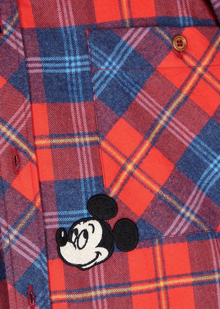 X Disney checked 格子衬衫商品第5张图片规格展示