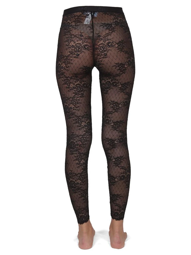 商品Chiara Ferragni|Leggings With Lettering Logo Print,价格¥692,第3张图片详细描述