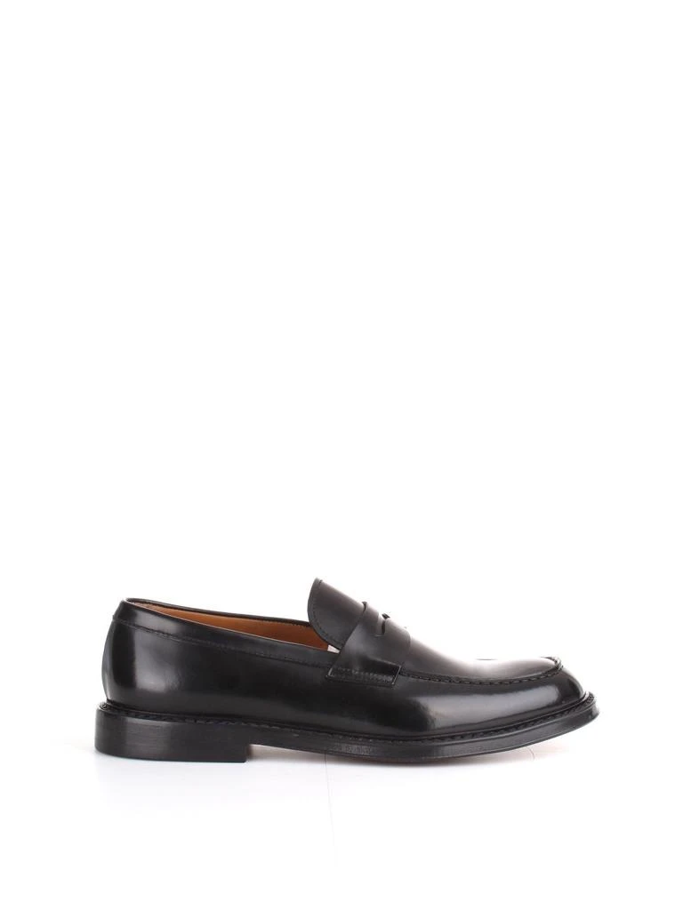 商品DOUCAL'S|Doucals Mens Black Leather Loafers,价格¥3634,第1张图片