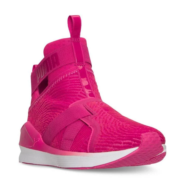 商品Puma|女款 Fierce 皮革植绒休闲运动鞋,价格¥371,第1张图片