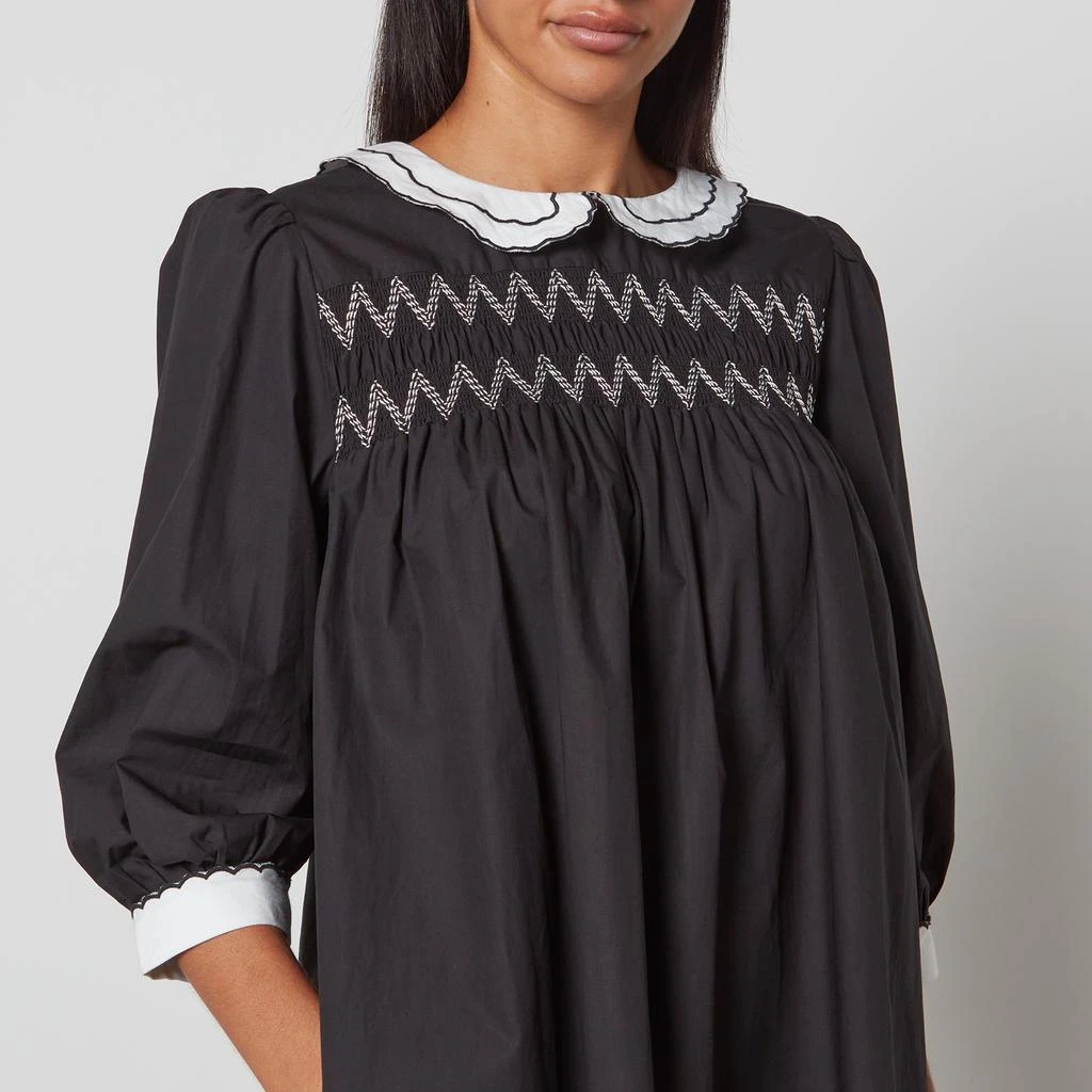 商品BATSHEVA|Pauline Cotton-Poplin Mini Dress,价格¥824,第4张图片详细描述
