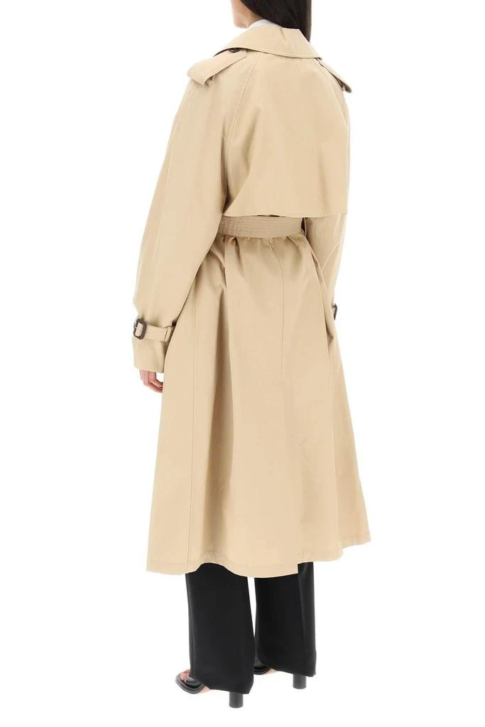 商品WARDROBE.NYC|DOUBLE-BREASTED COTTON TRENCH COAT,价格¥5592,第4张图片详细描述