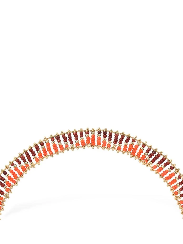 商品ROSANTICA|Etnico Beaded Scarf Necklace,价格¥1643,第3张图片详细描述