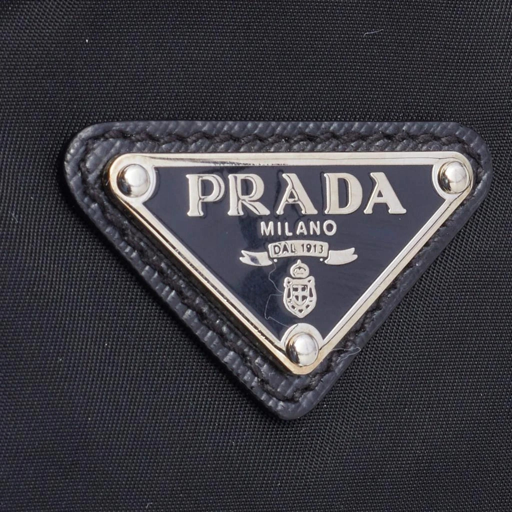 Prada Black Saffiano Leather And Nylon Duffel Bag 商品