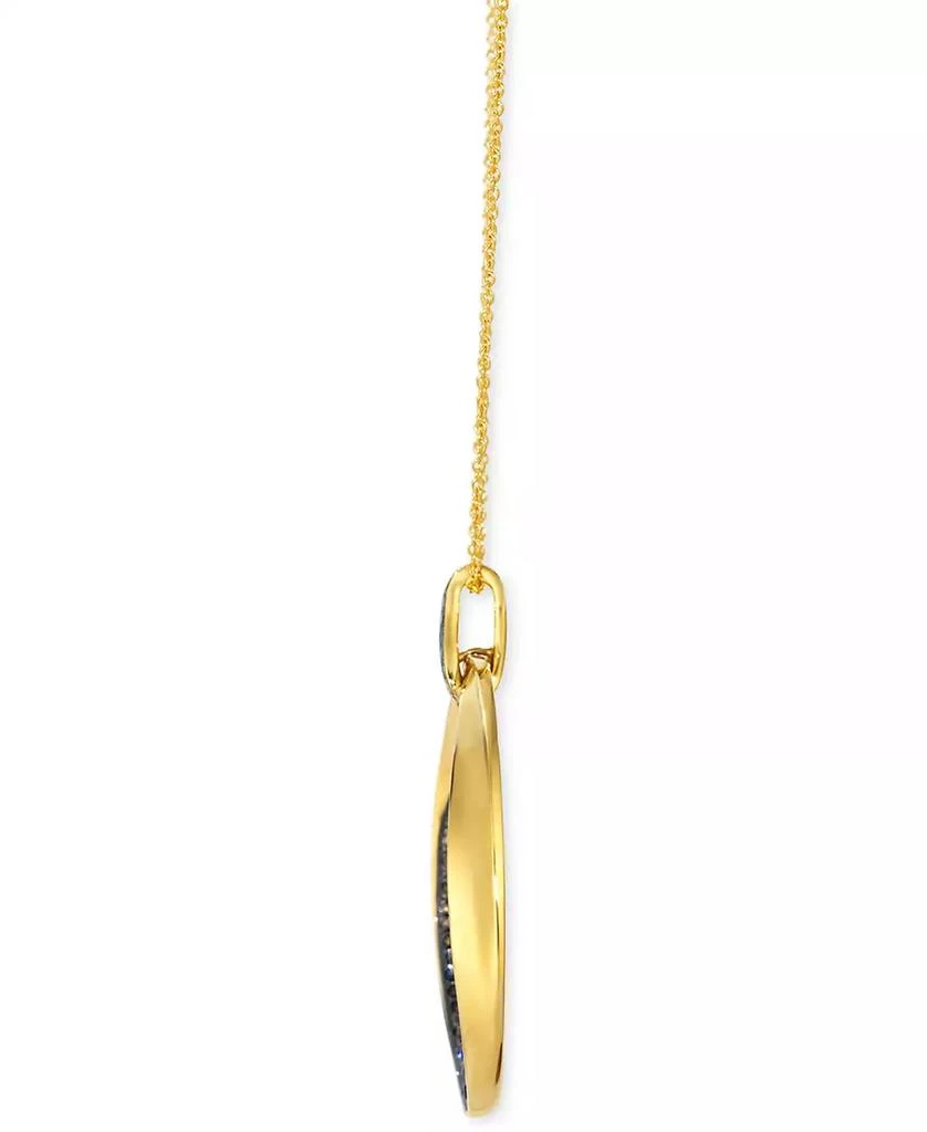 商品Le Vian|Chocolatier Chocolate Diamond Pendant Necklace (1/2 ct. t.w.) in 14k Honey Gold,价格¥14808,第2张图片详细描述