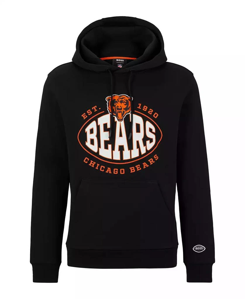 商品Hugo Boss|Men's BOSS x NFL Chicago Bears Hoodie,价格¥705,第3张图片详细描述