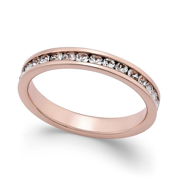 商品Giani Bernini|Swarovski Zirconia Band in Sterling Silver or 18k Gold over Sterling Silver, Created for Macy's,价格¥105,第2张图片详细描述