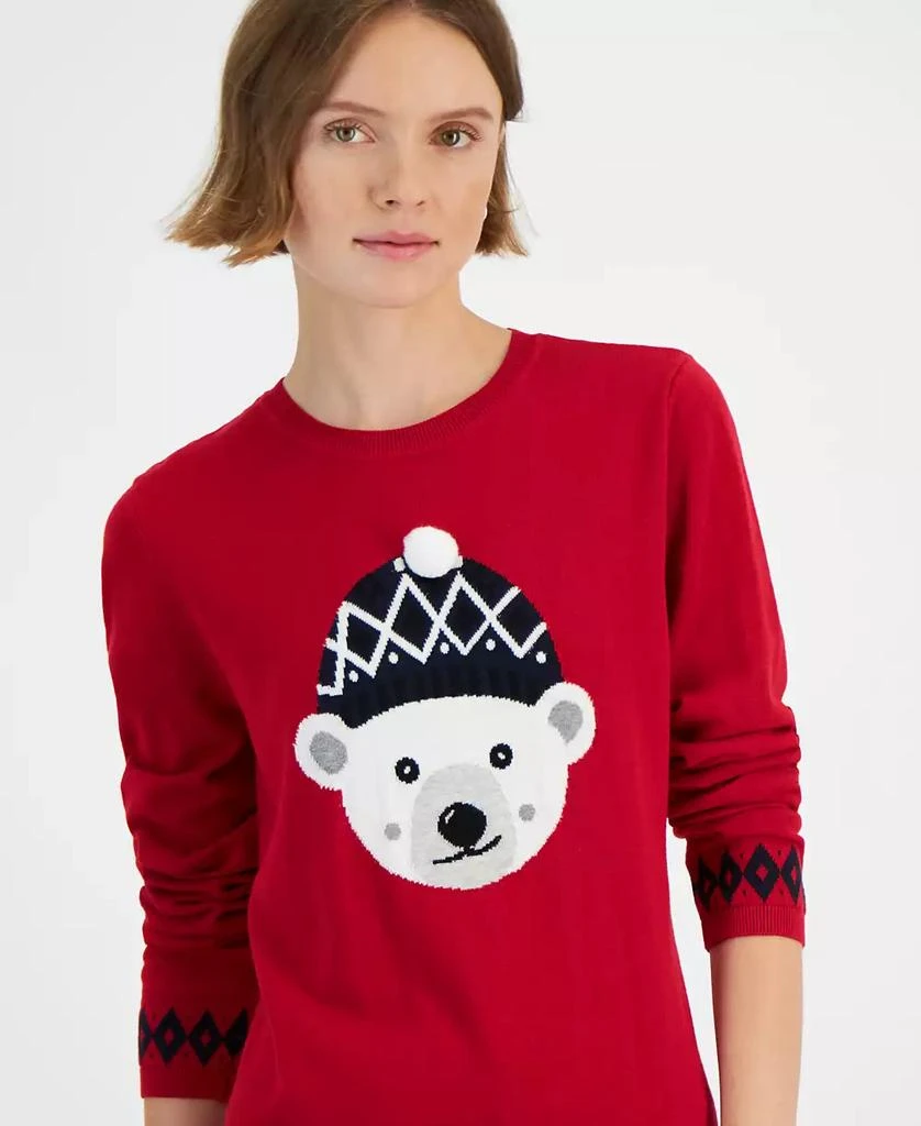商品Tommy Hilfiger|Women's Graphic Ivy Sweater,价格¥94,第3张图片详细描述