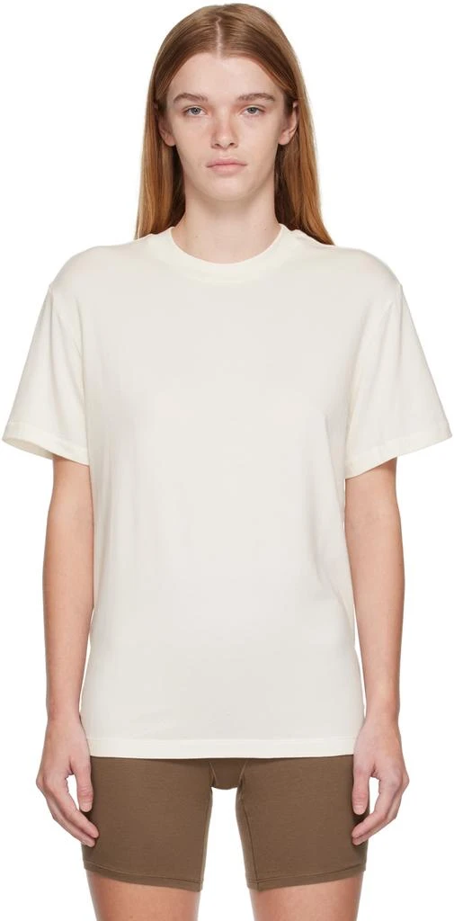 商品SKIMS|Off-White SKIMS Boyfriend Sleep T-Shirt,价格¥412,第1张图片