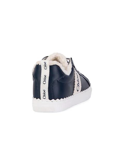 商品Chloé|Girl's Leather Sneakers,价格¥2399-¥2618,第4张图片详细描述