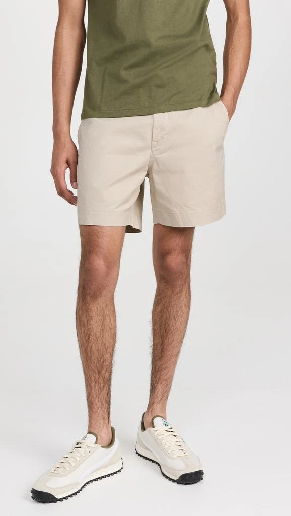 商品Ralph Lauren|Polo Ralph Lauren Twill Flat 6 Shorts,价格¥392,第2张图片详细描述