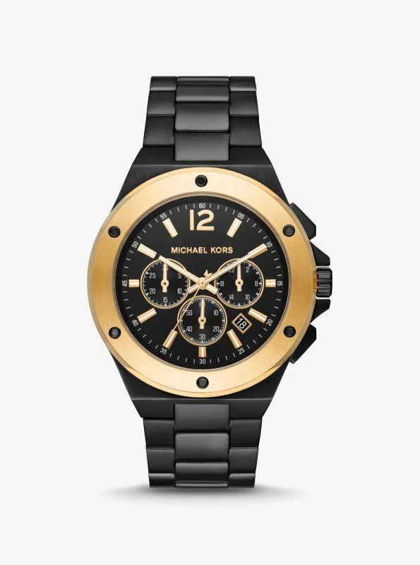商品Michael Kors|Oversized Lennox Two-Tone Watch,价格¥1782,第1张图片