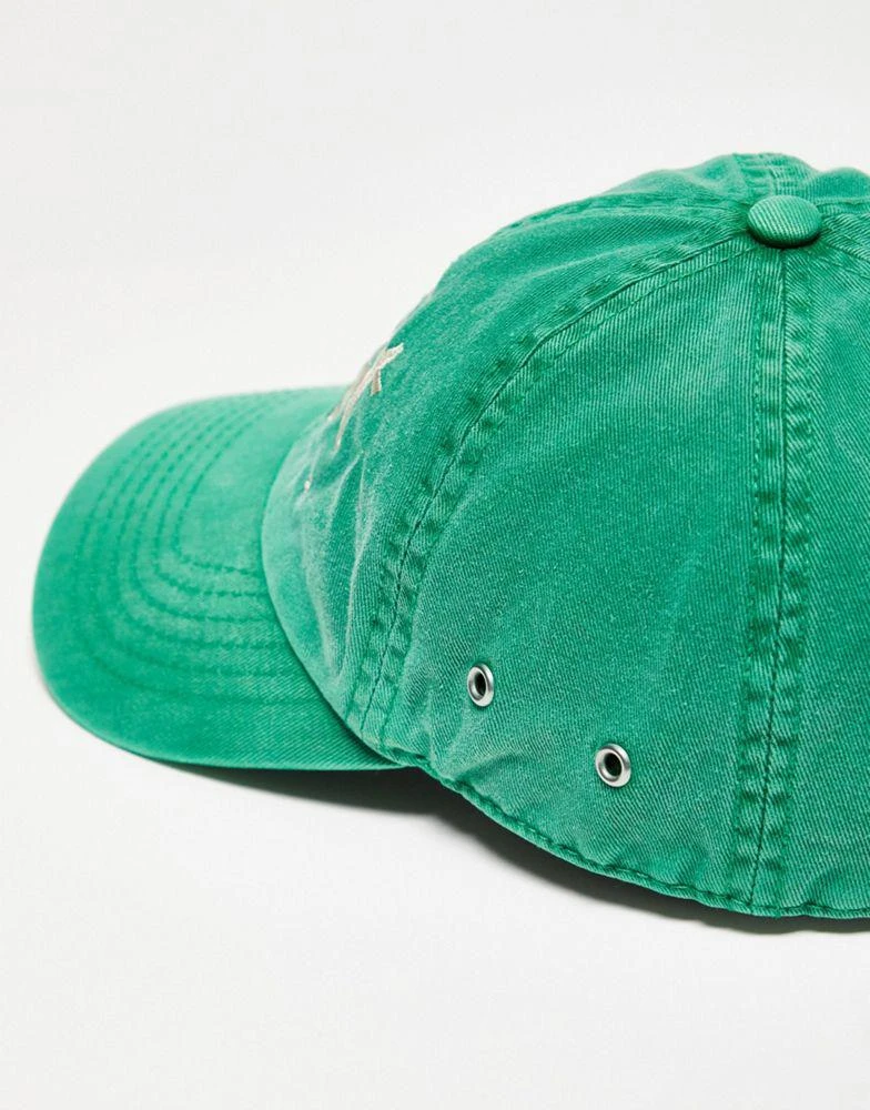 商品Topshop|Topshop graphic city cap in green,价格¥152,第3张图片详细描述