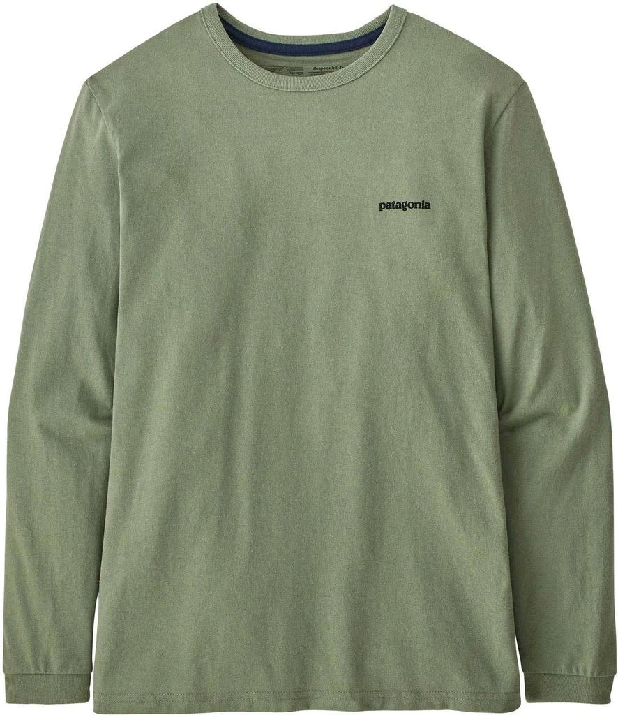 商品Patagonia|Patagonia Women's Long Sleeve P-6 Logo Responsibili-Tee T-Shirt,价格¥264,第2张图片详细描述