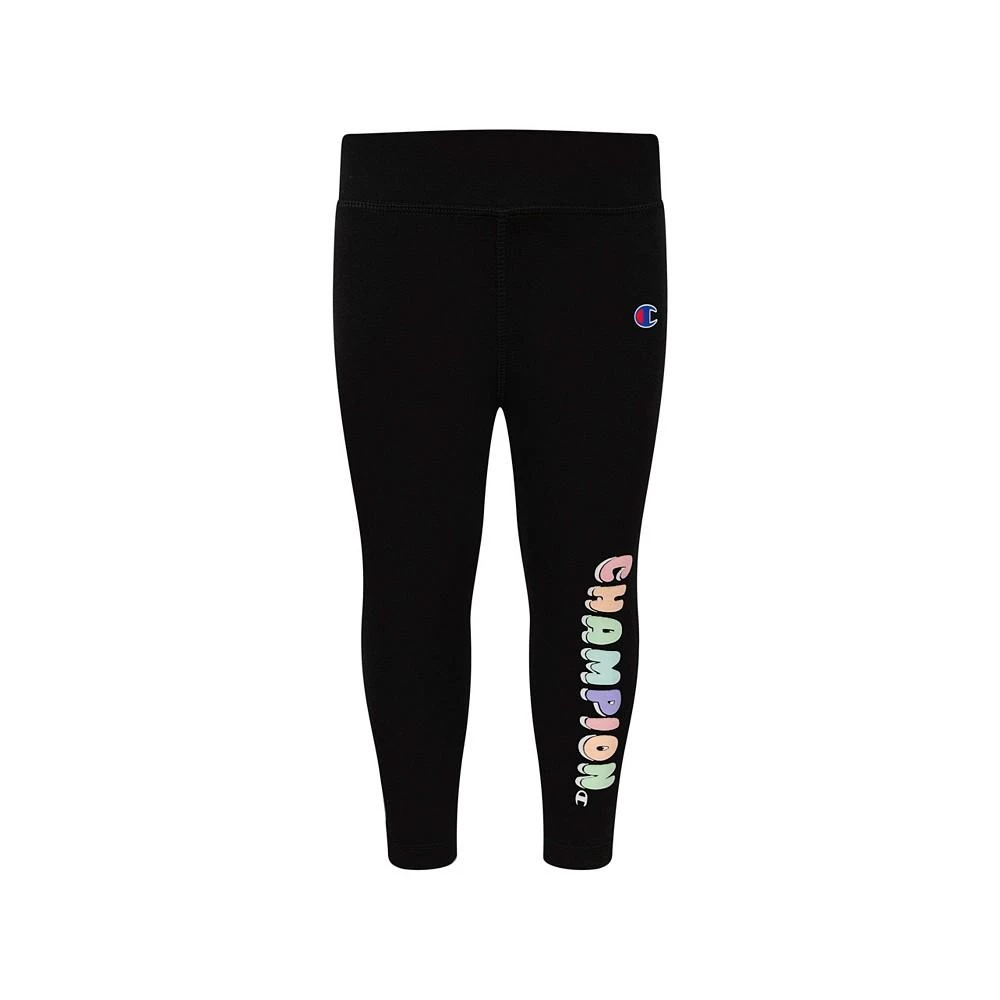 商品CHAMPION|Baby Girls Rainbow Bubble Short Sleeve T-shirt and Leggings, 2 Piece Set,价格¥113,第3张图片详细描述