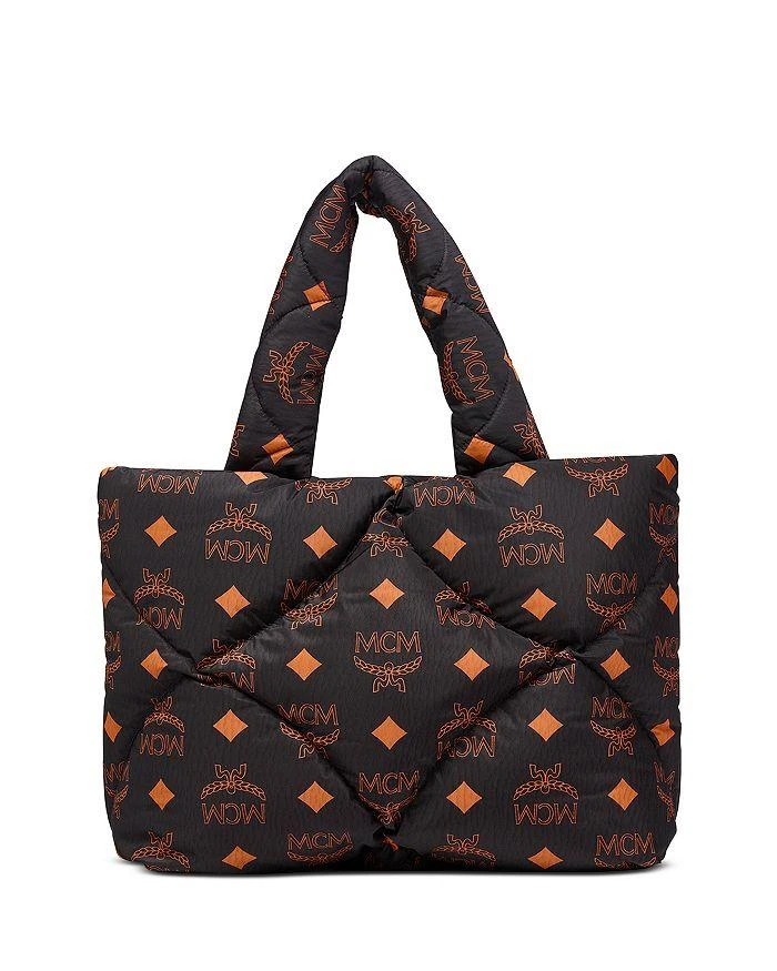 商品MCM|Munchen Maxi Monogram Quilted Nylon Large Tote Bag,价格¥3313,第1张图片