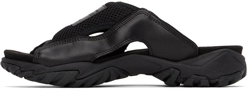 商品Alexander McQueen|Black Slide Sandals,价格¥567,第3张图片详细描述