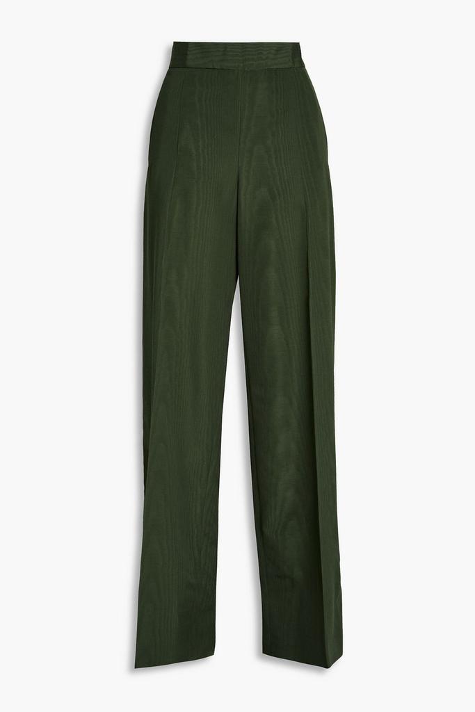 商品Oscar de la Renta|Cotton-blend moire wide-leg pants,价格¥5090,第1张图片